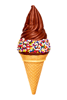 Chocolate Dipped with Rainbow Sprinkles